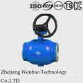 Fully Welding Gear Operated Ball Valve Wtih GOST for Gas